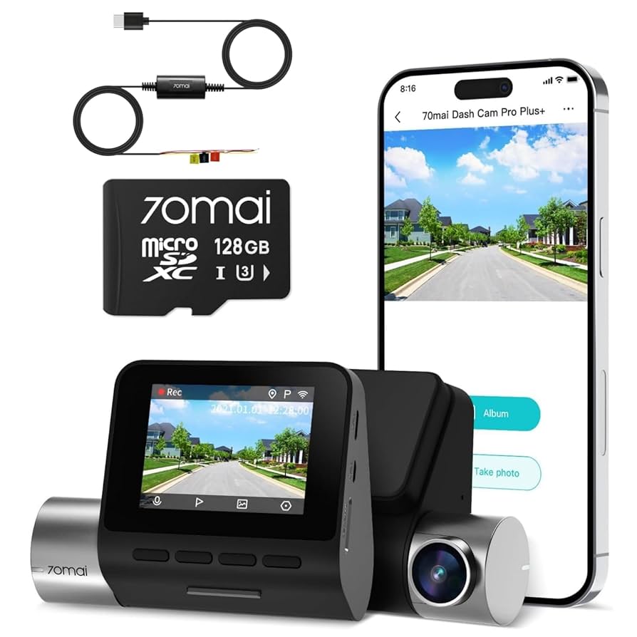 アクセサリー Dash Cam Pro Plus+ A500S-1 Amazon.com: 【70mai Dash Cam A500S + UP03 + 64G SD Card