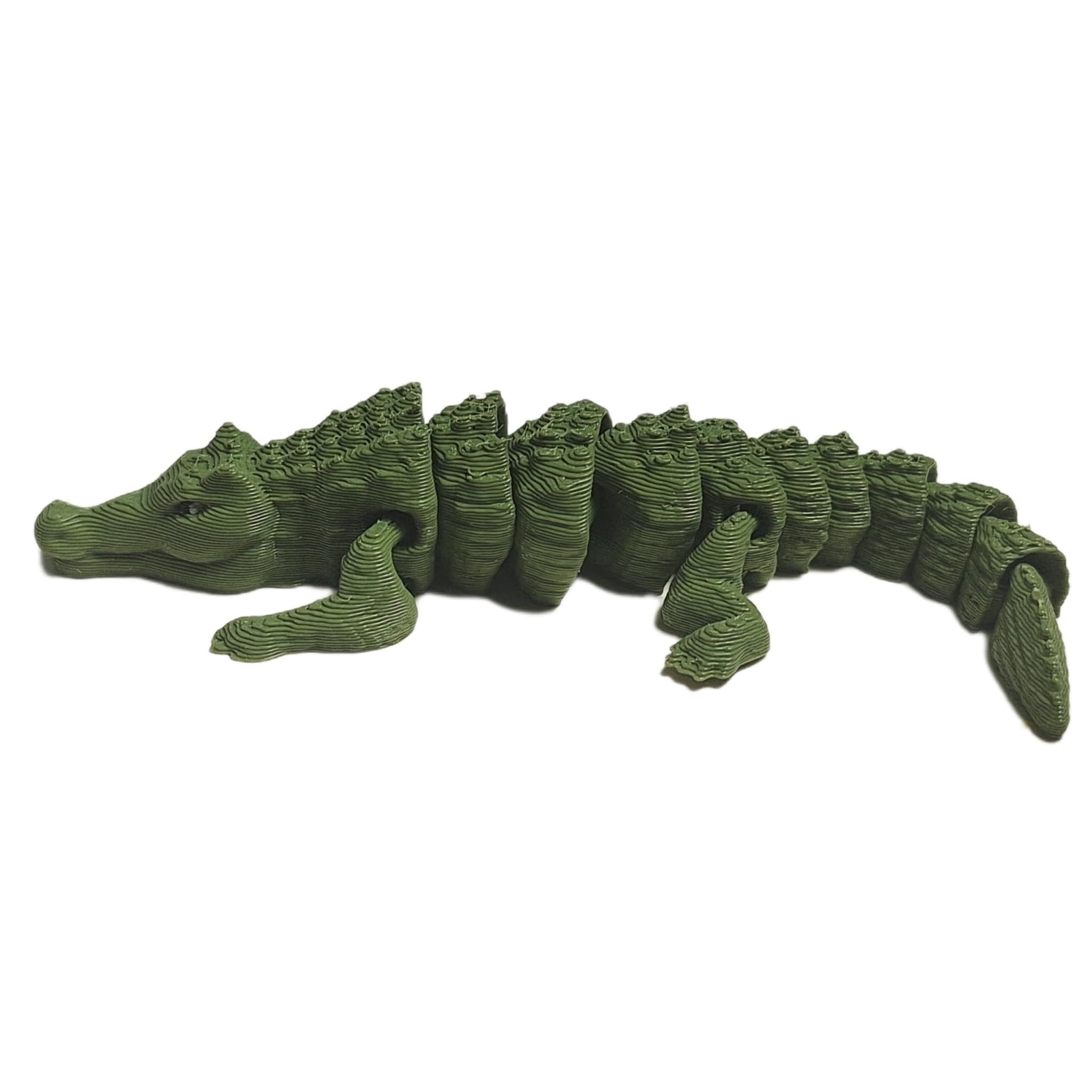 Amazon.com: FlexiMech Crocodile 3D Printed Alligator Flexible
