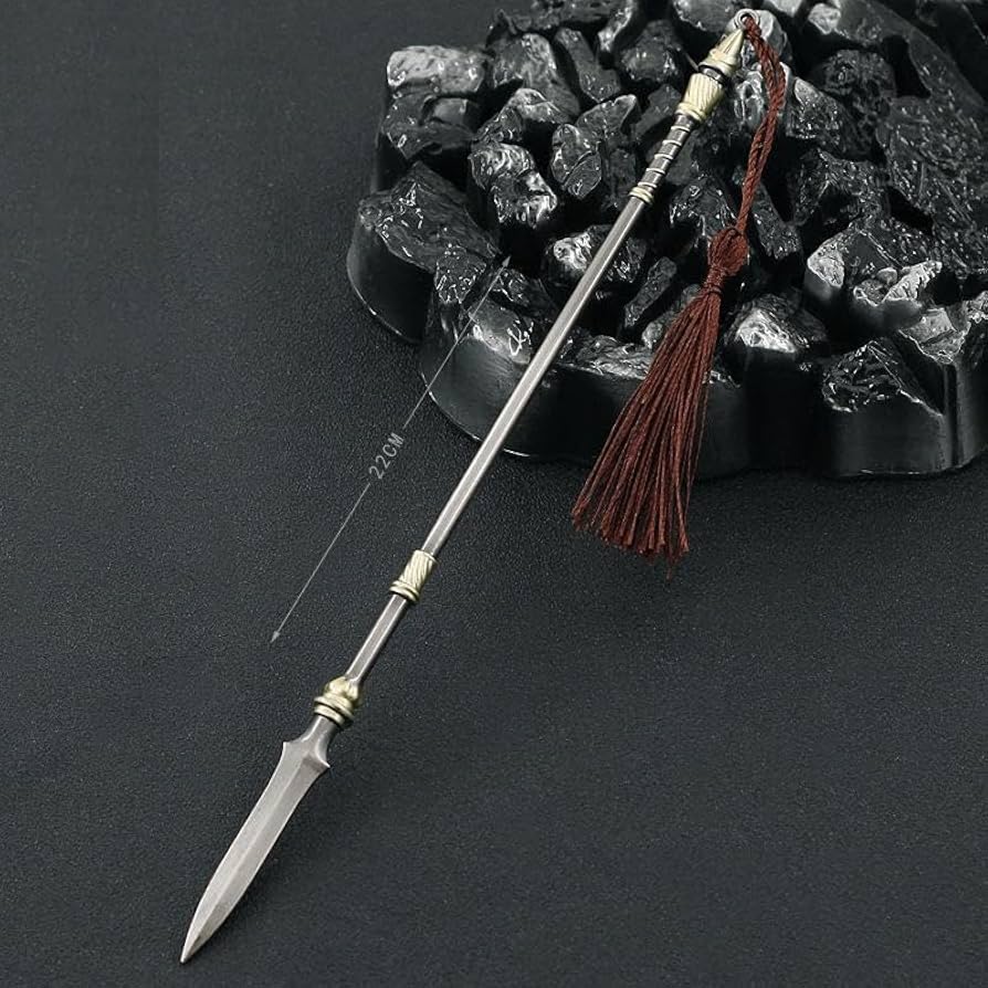 Amazon | [猫神山] 三国志 武将 英雄 武器 趙雲 子龍 槍 全長