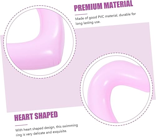 Miniatura 7 de ibasenice Anillo de natación de amor al aire libre Juguetes de verano Anillos de verano para niños Juguetes al aire libre Anillo de natación de