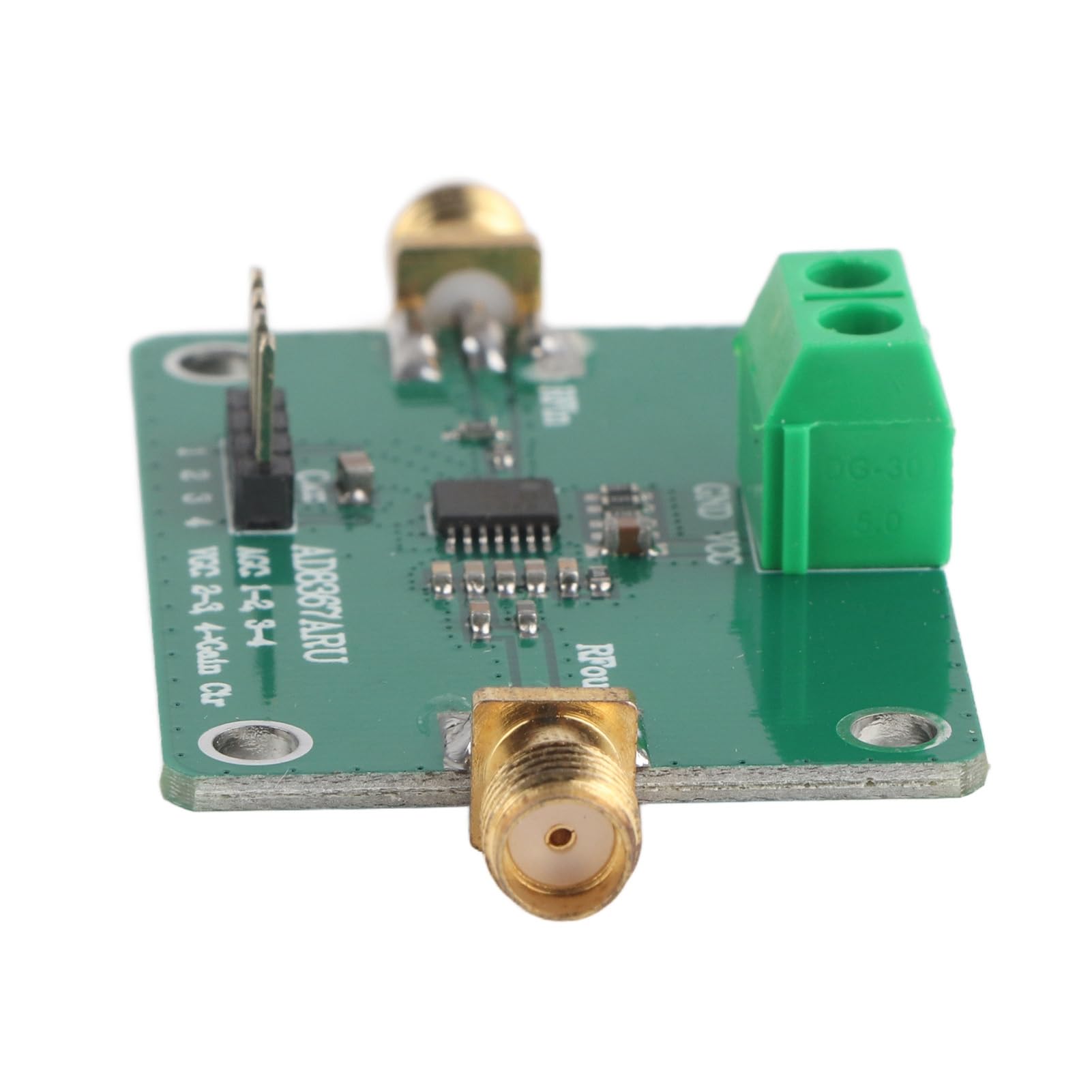 Acouto Scheda Modulo Amplificatore IF Controllo Automatico del Guadagno Componente Elettronico AGC Lo Stampaggio AD8367 Ha e Smoo Modulo Amplificatore IFAmplificatore IFAD8367 IFControllo Automatico