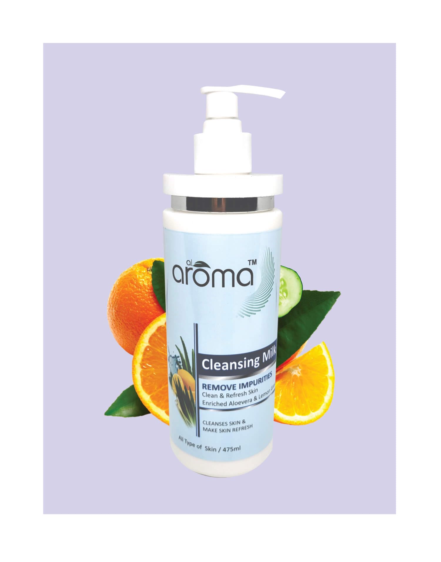 Aroma Cleansing Milk Lotion Remove Impurities Clean and Refresh