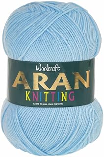 Woolcraft Aran 400g Premium Acrylic Yarn (White 176)