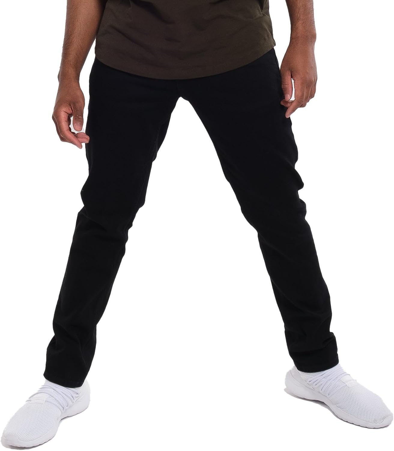 The Perfect Jean Slim Thick Slim Fit Jeans for Men, 99% Cotton Denim