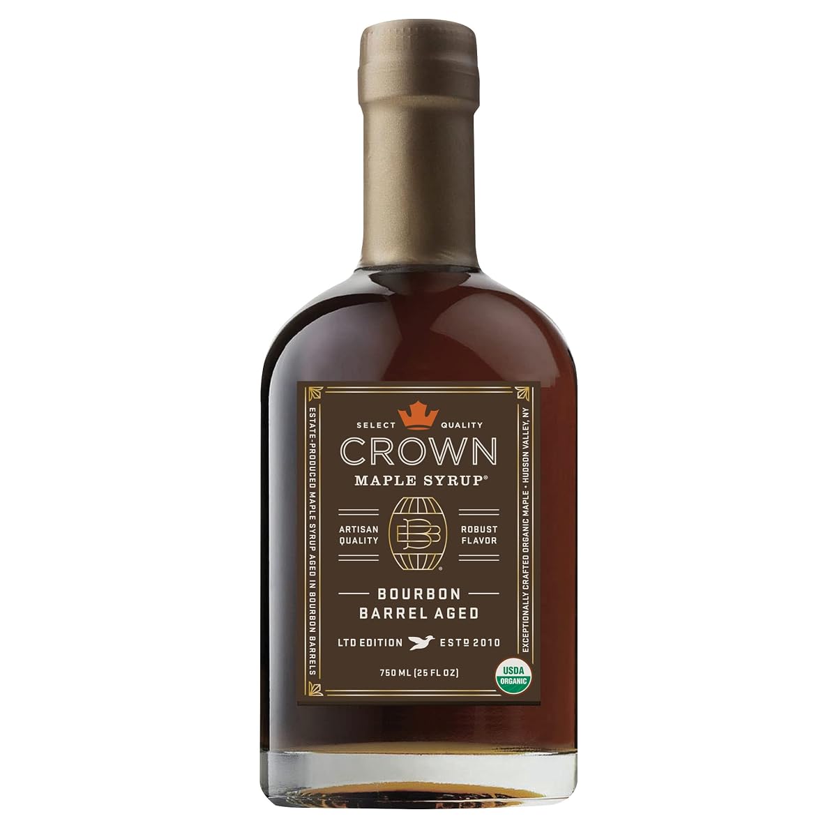 Crown Maple Organic Maple Syrup, 25 Fl Oz