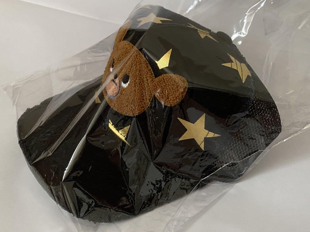 武藤敬司　武藤ベアー キャップ　ベロア生地　さがら刺繍　プロレス 武藤ベアー キャップ ベロア 限定 新品 タグ付き MUTOBEAR 武藤敬司の