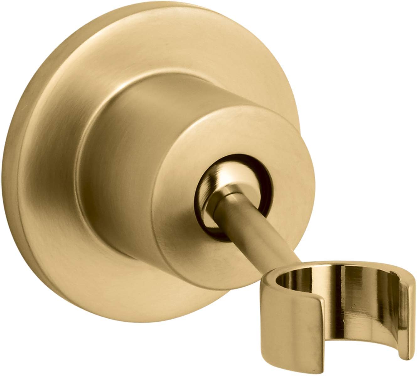 Kohler K-975-SN Stillness Adjustable Wall-Mount Bracket, Vibrant Polished Nickel