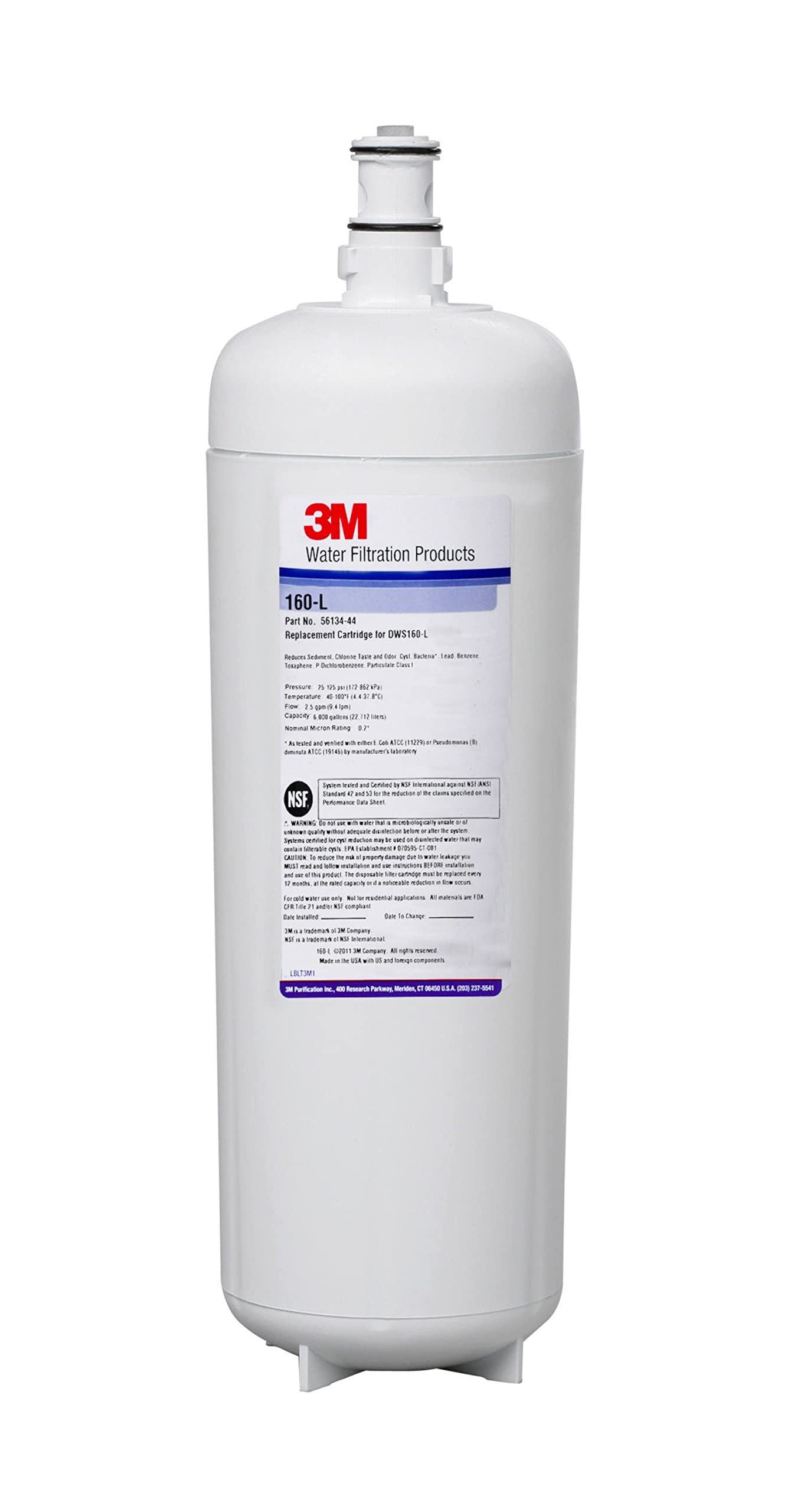 3M WATER FILTRATION PRODUCTS 5613444 High Flow Series Replacement  