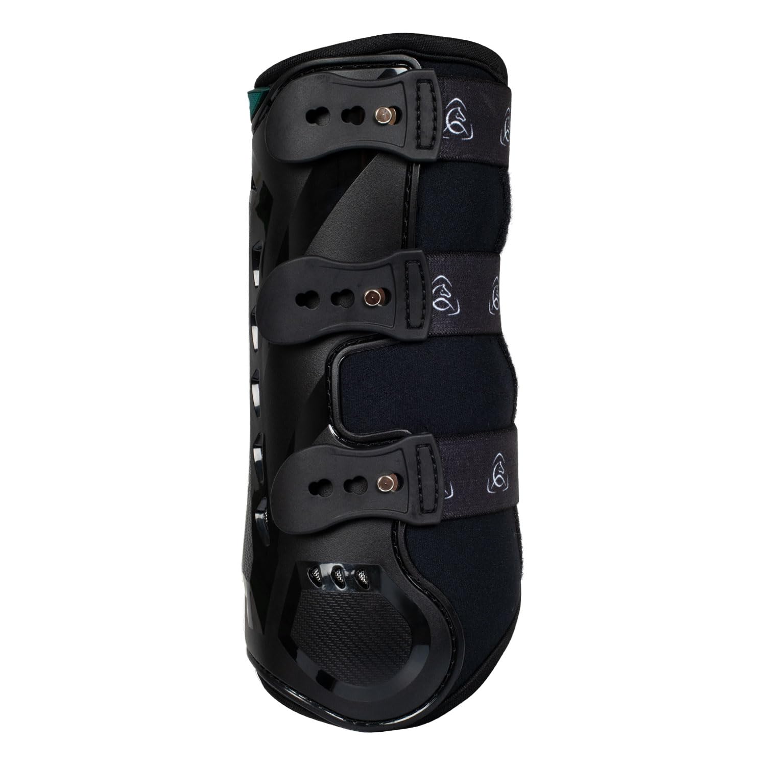 Acavallo Front Dressur Gamaschen, Schwarz, Cob