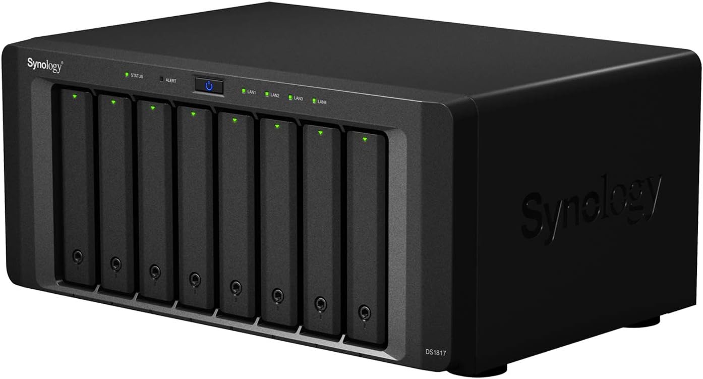 Synology 8 bay NAS DiskStation DS1817 (Diskless)