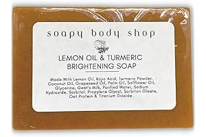 MONA VENUS Brightening Lemon Turmeric & Kojic Acid Soap