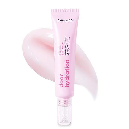 BANILA CO Dear Hydration Bounce Eye Cream | Suero hidratante y nutritivo para ojos debajo de los ojos, reduce las ojeras y la hinchazón con pantenol