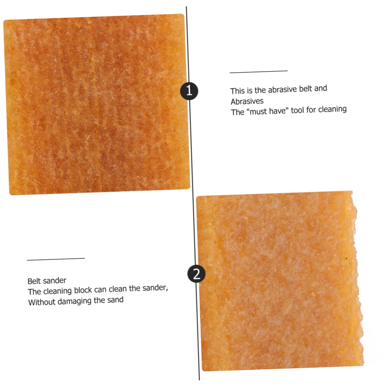 Happyyami Skateboard Grip Tape Cleaner Natural Rubber Abrasive Cleaning Stick for Grip Tape Deck Sandpaper and Skateboard Shoes Durable Eraser for Effortless Debris Removal