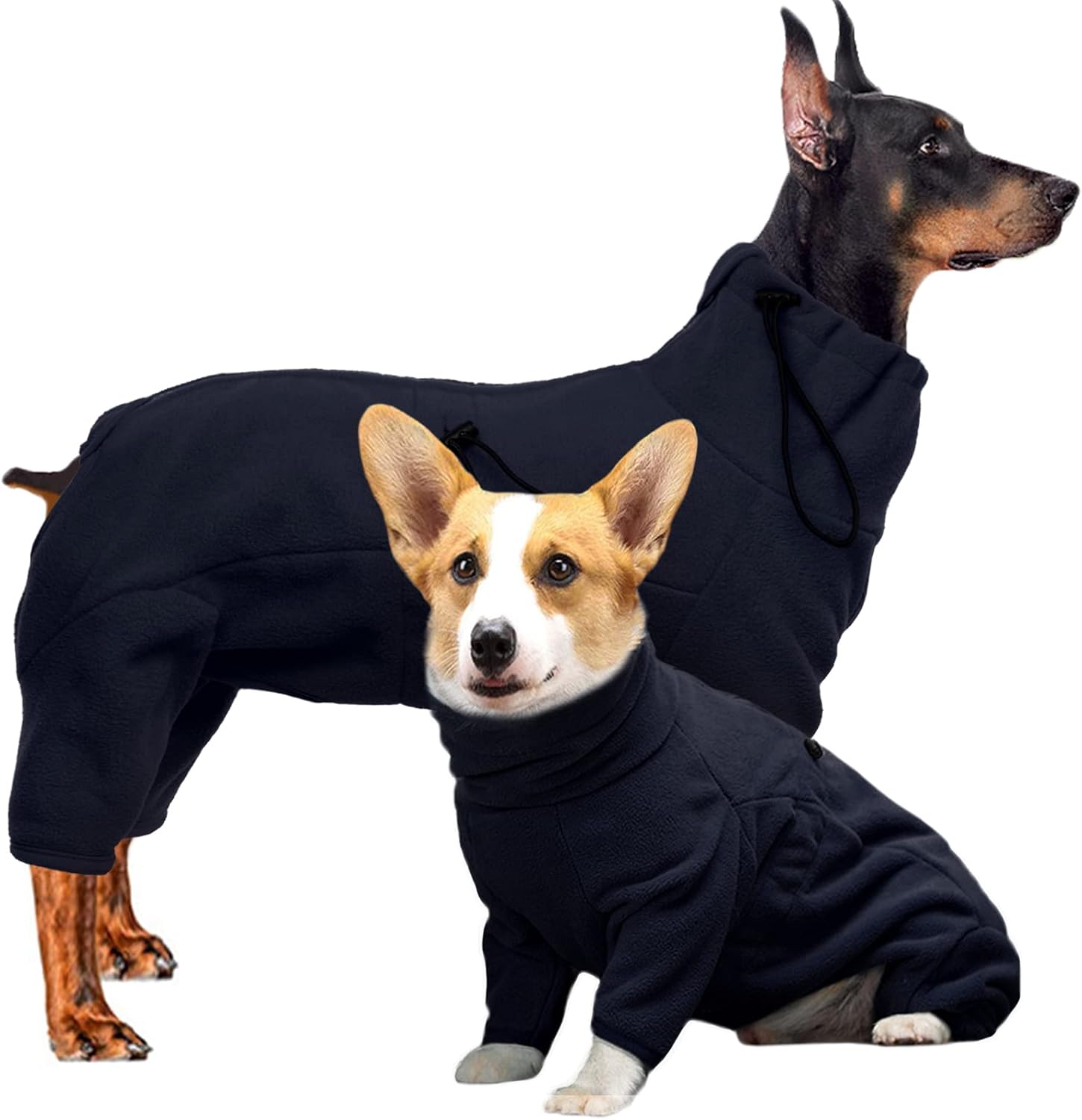 Hjyokuso Hundemantel Winter, Hundejacke, Weicher Fleece Hundepullover FüR Kleine MittelgroßE