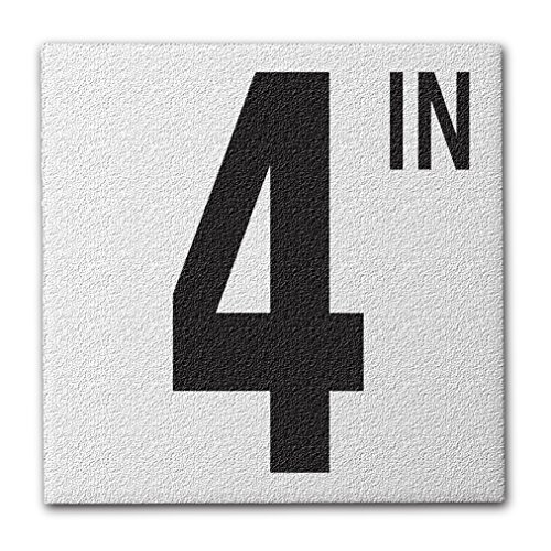 Ceramic Swimming Pool Deck Depth Marker 