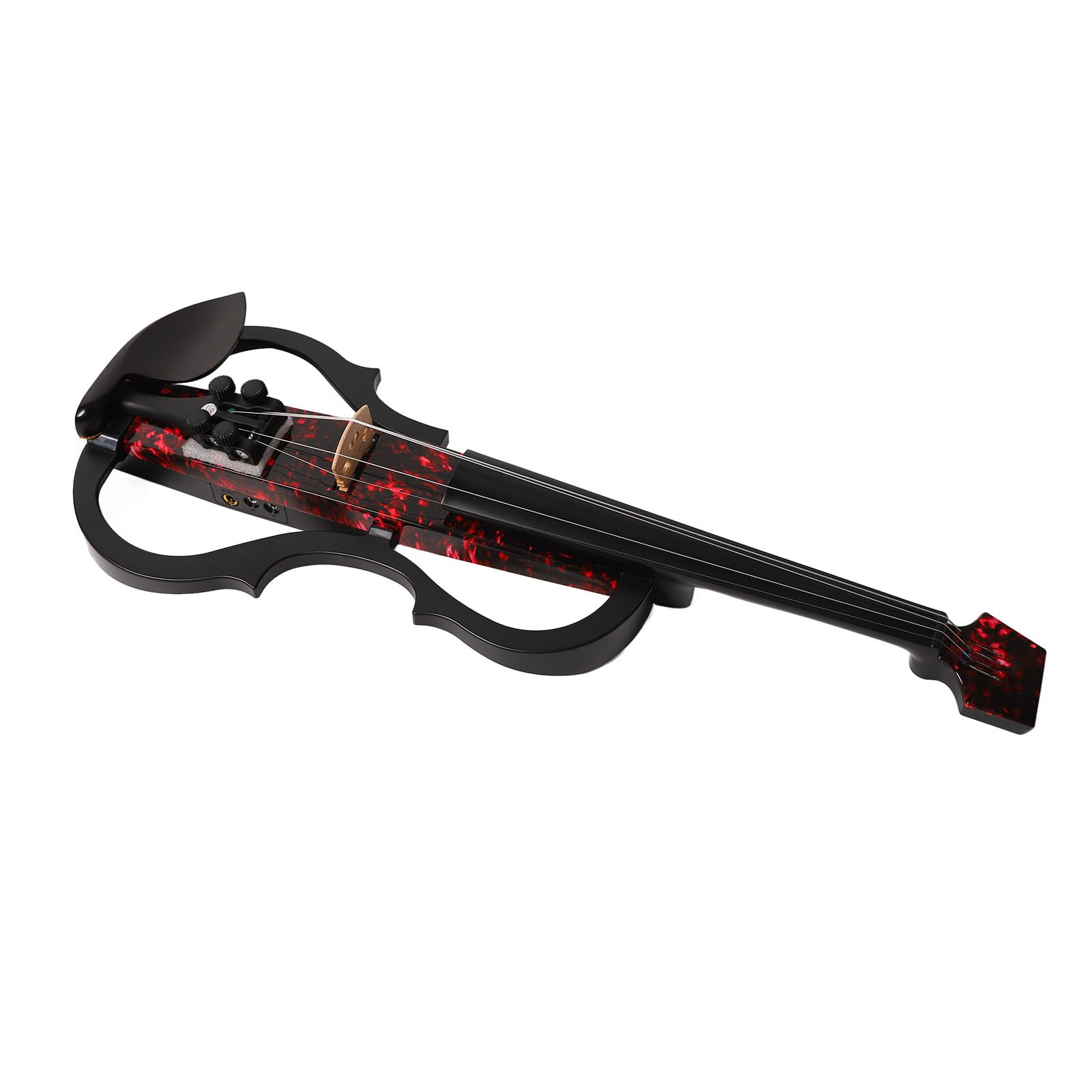エレキバイオリン Amazon | Ennbom エレキヴァイオリン エボニー サイレント