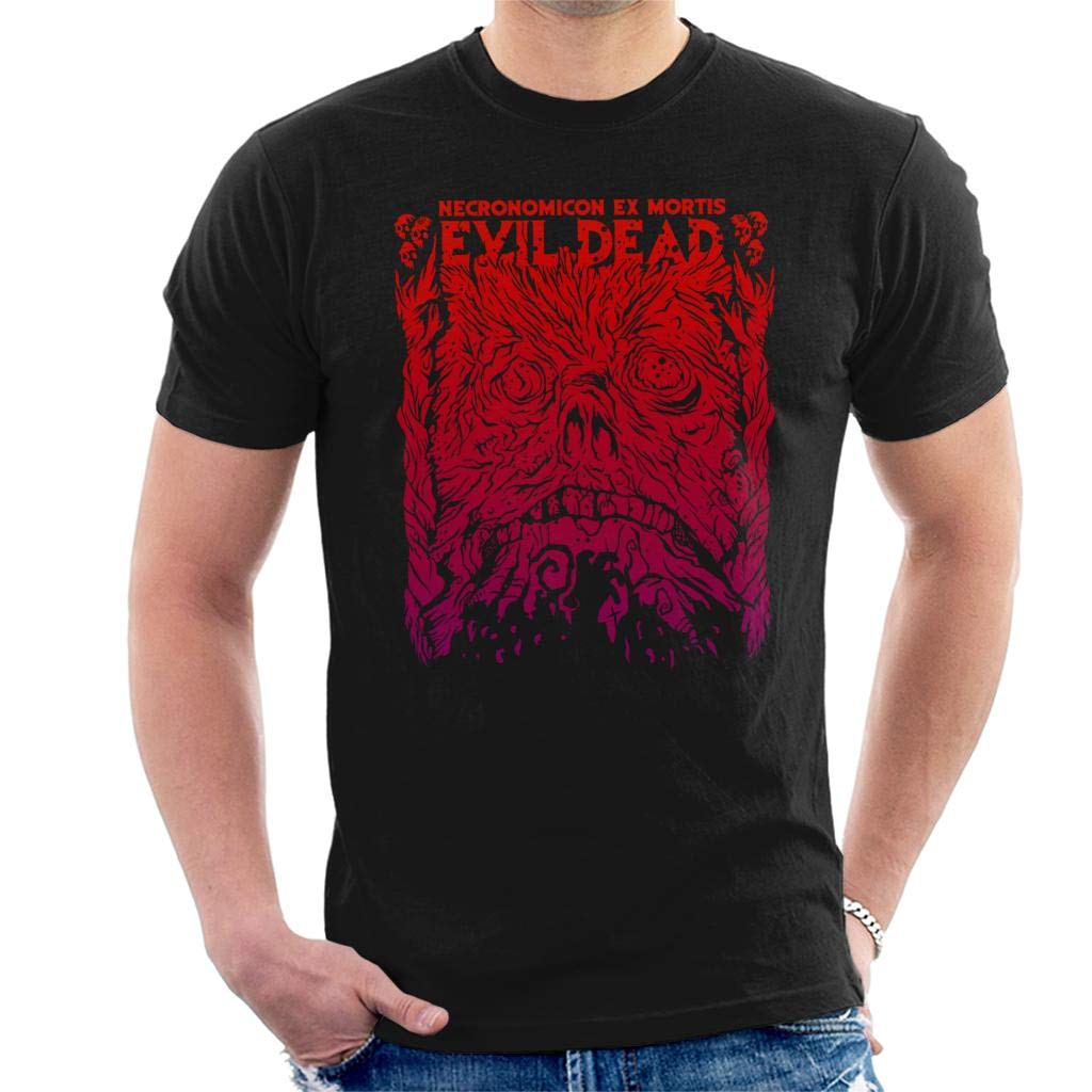 Necronomicon Ex Mortis Evil Dead Men's T-Shirt Black
