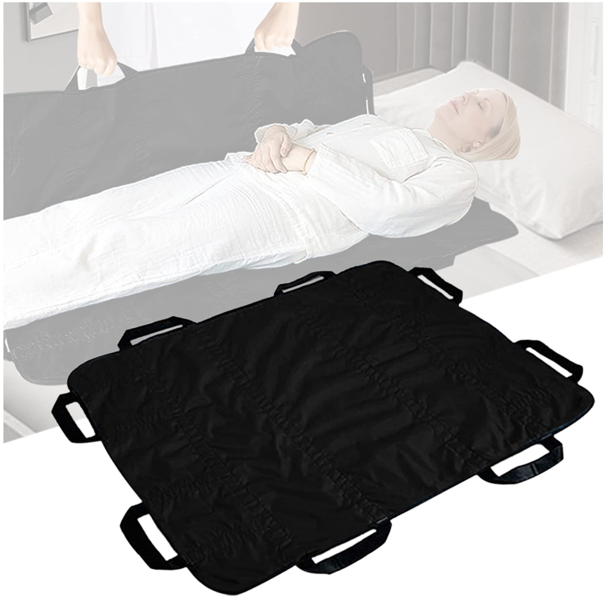 Almohadilla de posicionamiento de Cama con Asas reforzadas Almohadillas Reutilizables y Lavables para Levantar, Girar, Mover y reposicionar - Pacientes y discapacitados