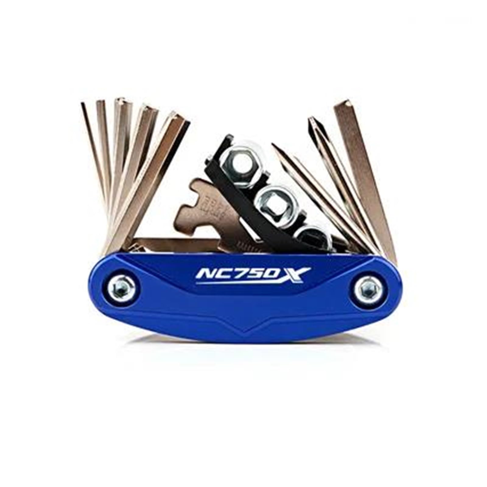 Screwdriver Wrench Tool Repair Screwdriver Set for NC750X NC 750X NC750 X Nc750x(Blue)