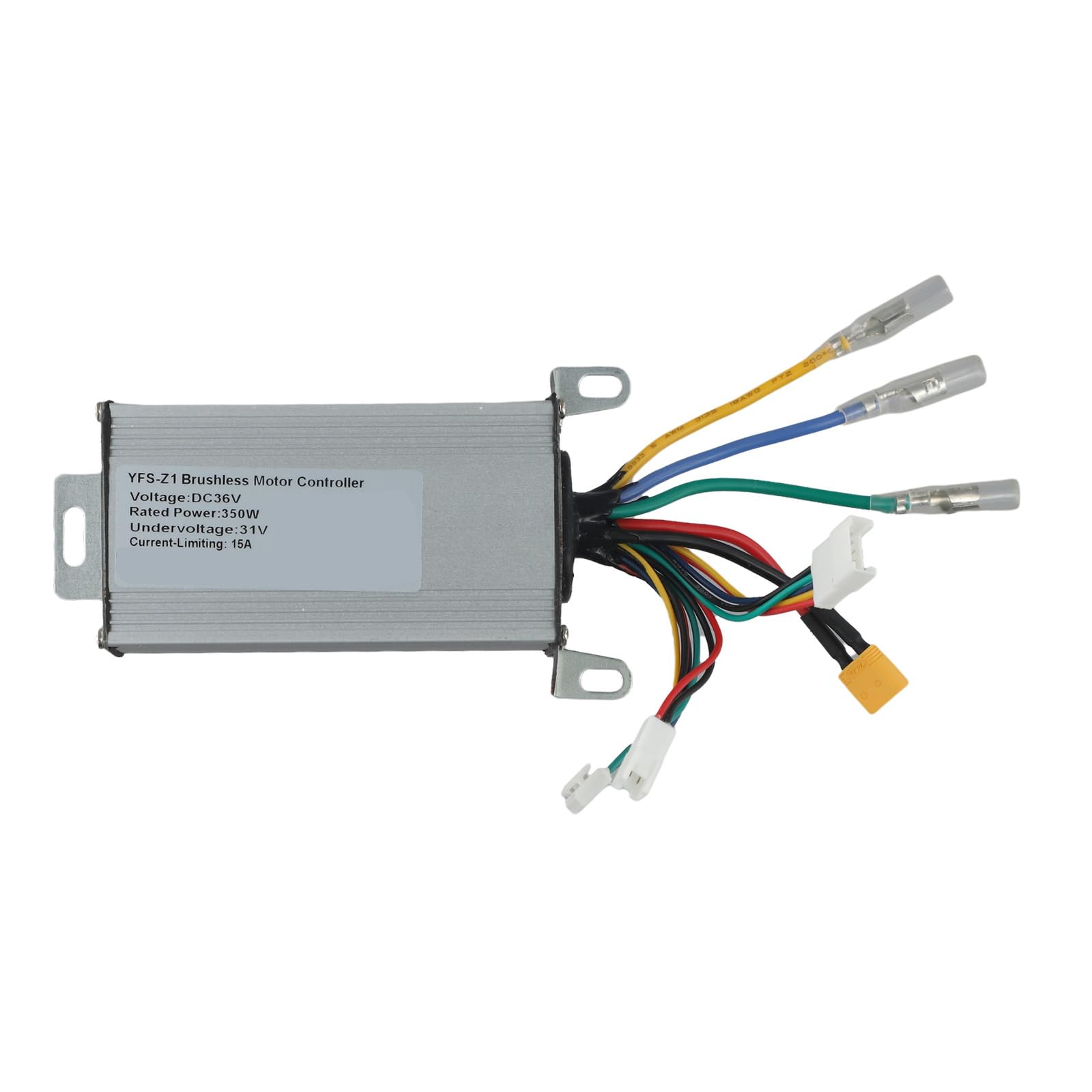 Contrôleur de scooter électrique 36 V, 350 W 15 A, contrôleur de tableau de bord, accélérateur, scooter adapté pour scooters électriques de 21,6 cm