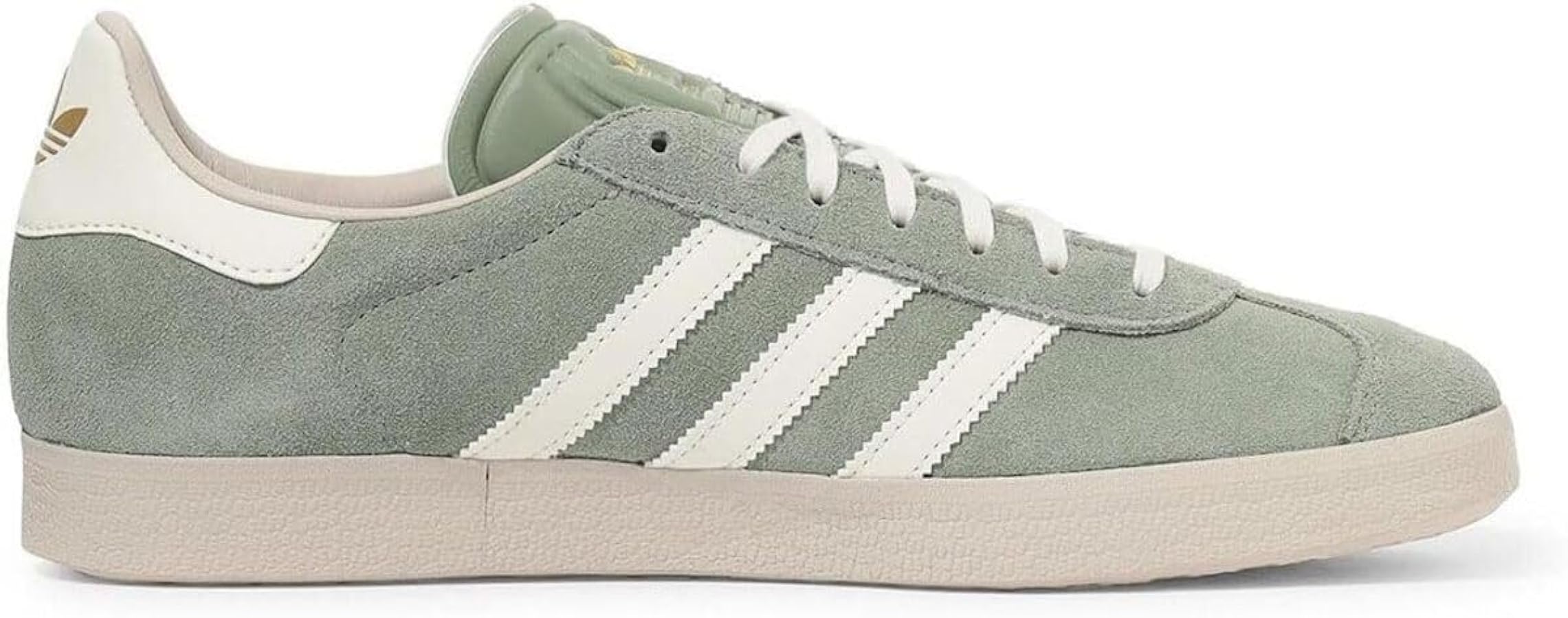 新品未使用adidasGazellスニーカー24.5 Amazon | [アディダス] ガゼル GAZELLE シルバーグリーン/オフホワイト