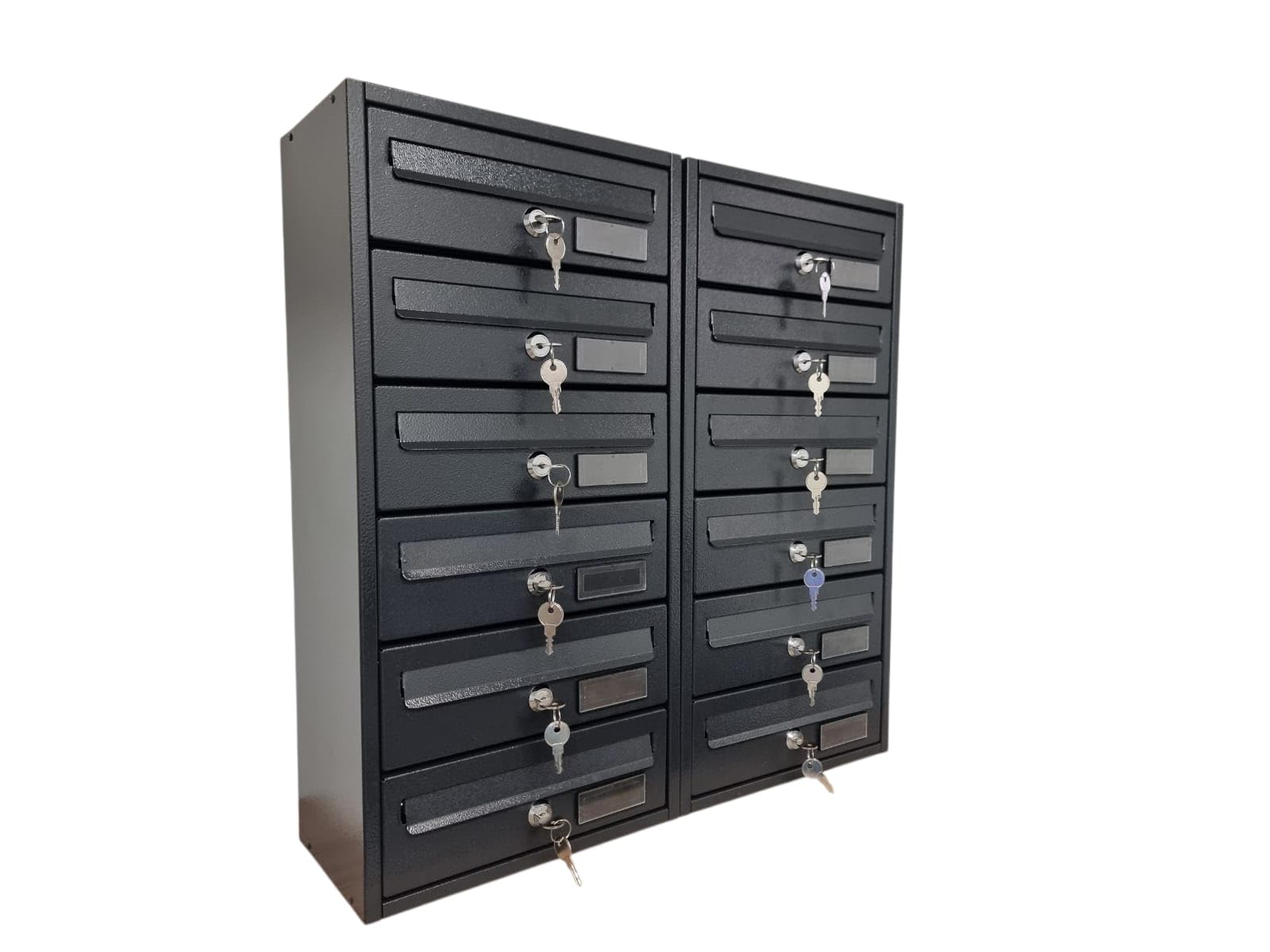 MILLE Cassetta postale condominiale 12 posti cm 90x17x42h-Modello Modular