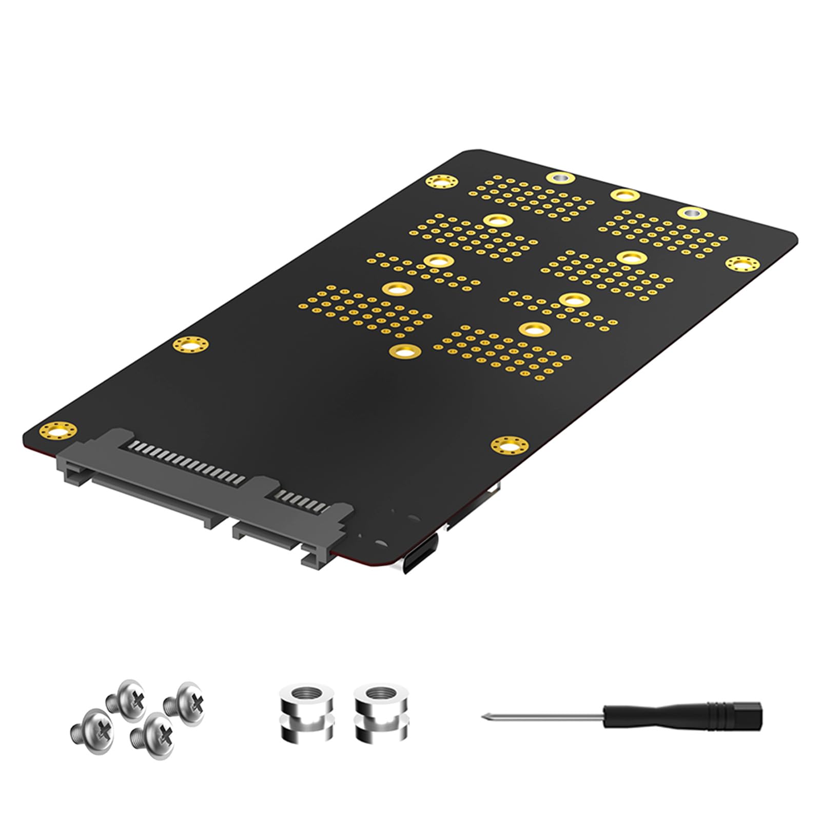 ZIRANU Multipurpose NVMe HDDs to SATAs and SFF 8611 8612 Adapter for PC Integration