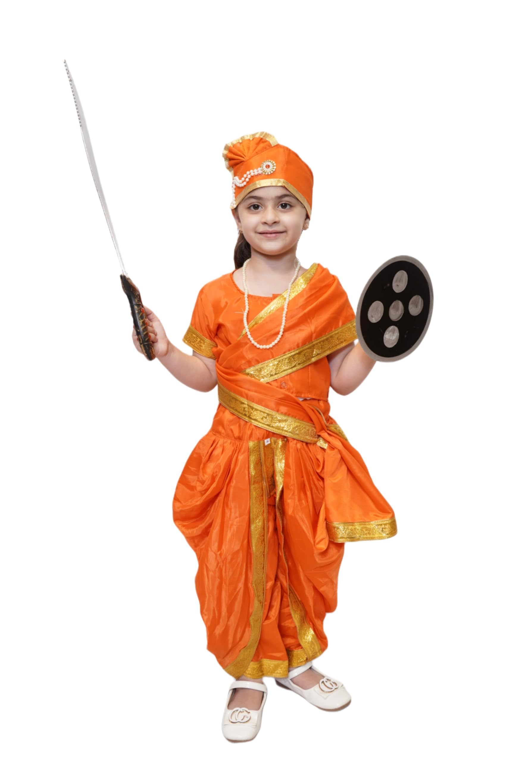 Kaku Fancy Dresses National Heros Freedom Fighters Costumes for Kids | Independence Day Republic Day Fancy Dress for Schools Plays & Competition | Role Play Politician Costume-image-25