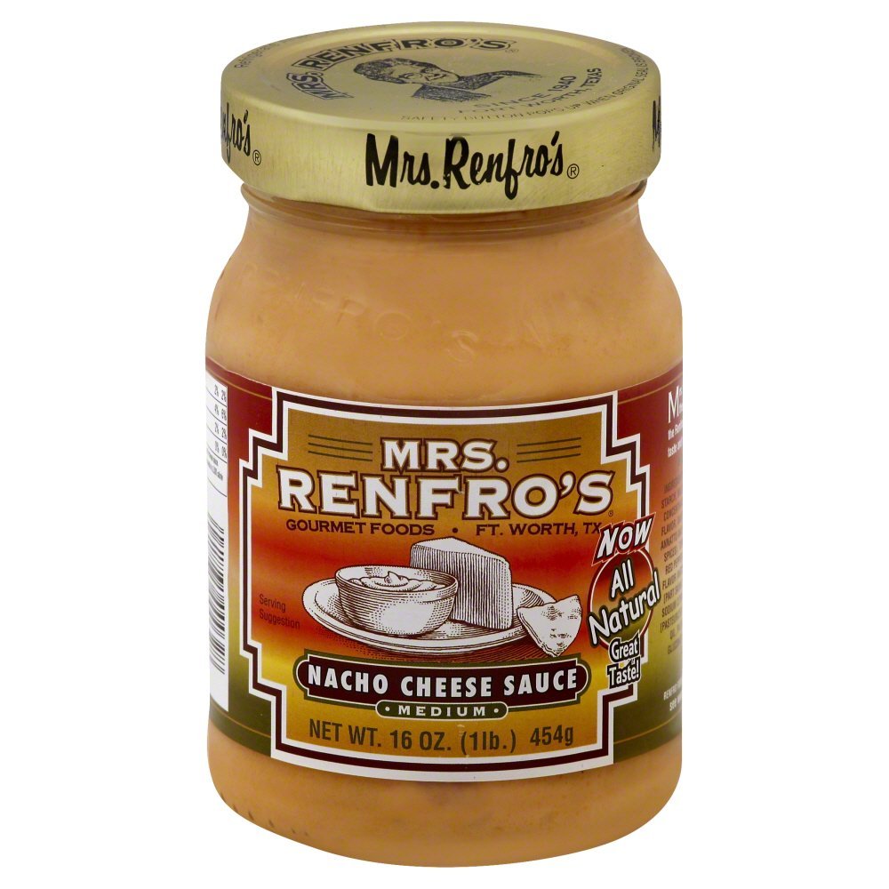 Mrs. Renfro's Nacho Cheese Sauce, 16-Ounce Jars (Pack of 6)