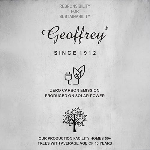 Miniatura 3 de Geoffrey Balón de fútbol vintage de 32 paneles, 100% cuero de vaca con base de madera, bronceado y cremoso, tamaño 5, fútbol retro cosido a mano