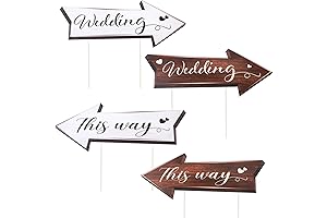 Wedding Direction Road Signs - The Perfect Way to Guide Guests to Your Special Day