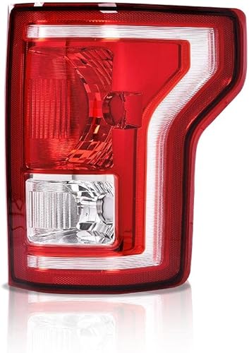 CNNELL Luz trasera compatible con Ford F150 SSV 2016-2017Compatible con F150 2015-2017 (submodelo Lariat, XL, XLT) Halógeno lado derecho del pasajero