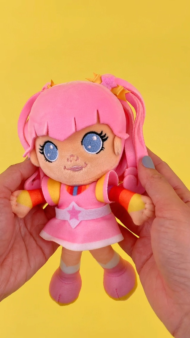 Peluche Rainbow Brite avec son emballage - Collection