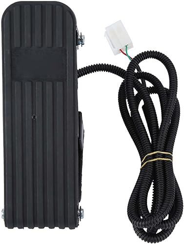 EVGATSAUTO Pedal de freno, acelerador de pie eléctrico universal para vehículo, acelerador de acelerador, control de velocidad, pedal de freno, kit