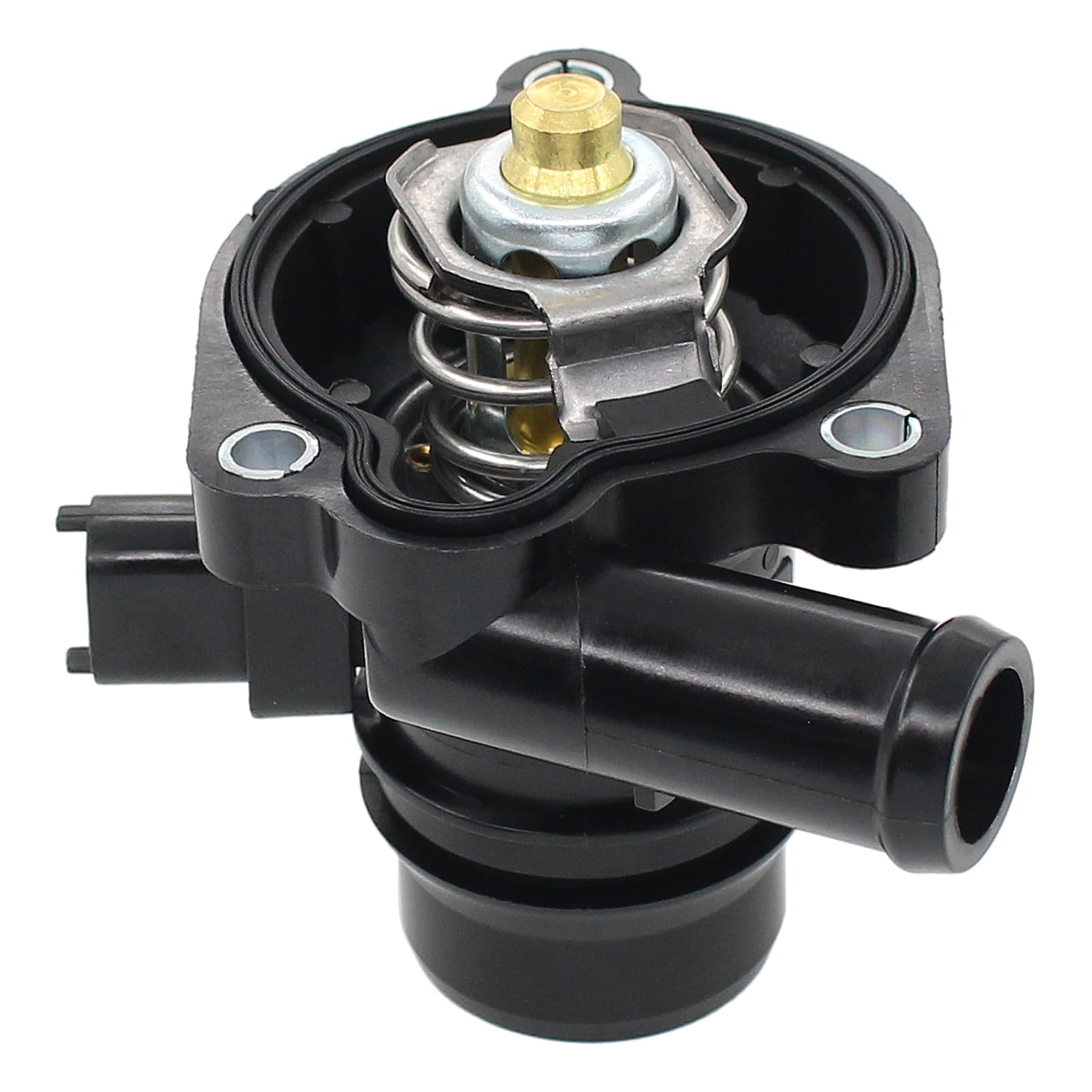 Thermostat Kühlmittel Gehäuse Kühlmittelgehäuse Motorkühlmittel Thermostatgehäuse mit Sensor für Adam Astra J GTC Cascada Corsa D E Insignia A Sports Tourer Meriva B Mokka X