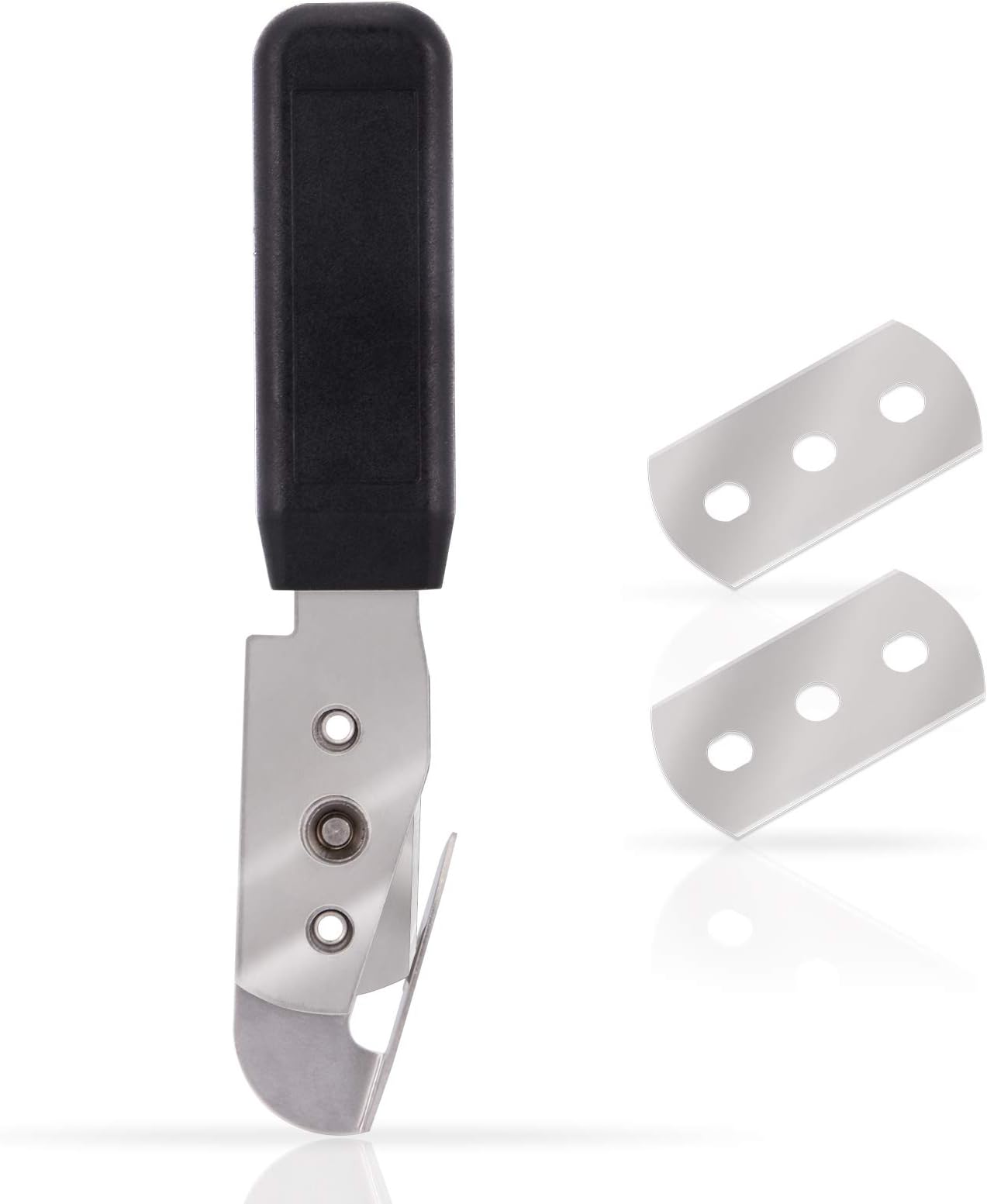 EHDIS Safety Cutter for Auto Wrap Vinyl with 2 Replaceable Blades, Stainless Steel, Car Wrap Cutting Tool, Window Tint Tool, Double Side Blade