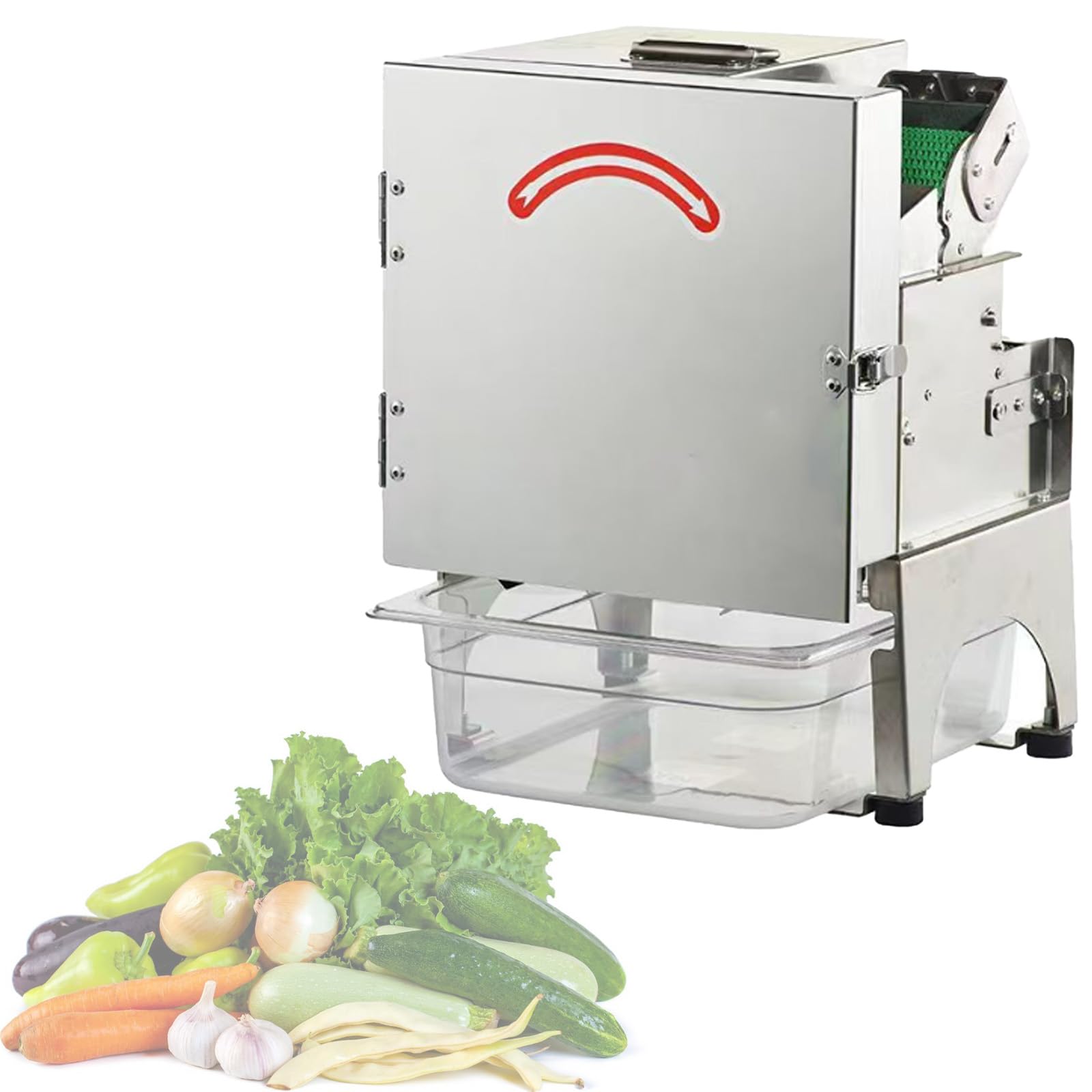 Coupe-légumes électrique 400 lb/h à tapis pour équiper votre cuisine