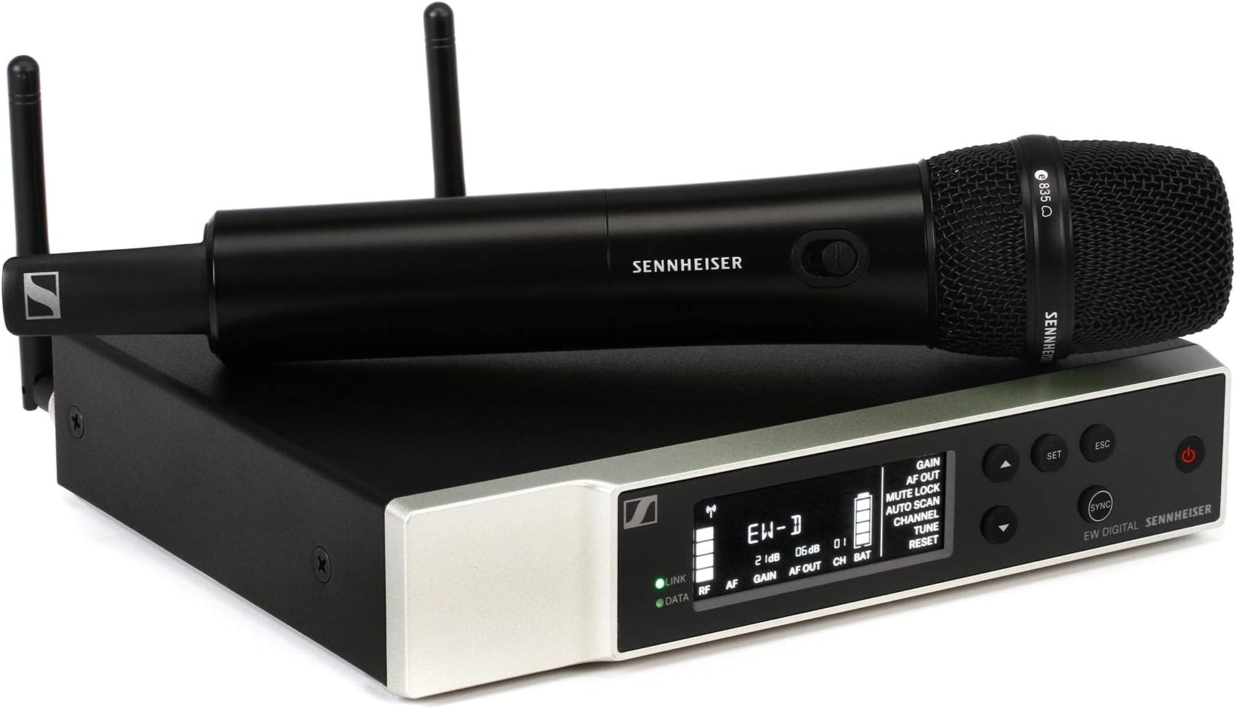 Pro Audio EW-D 835-S Wireless Handheld Microphone System, R1-R6