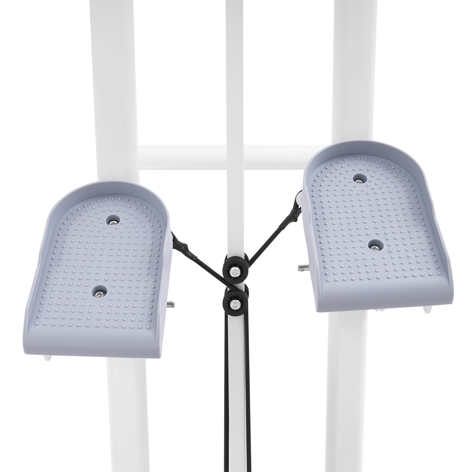 Pionowa maszyna do wspinaczki do treningu całego ciała, składany stepper do domowej siłowni, z regulowanymi pedałami i wyświetlaczem LCD, do 150 kg (53 x 85 x 126,5 cm)