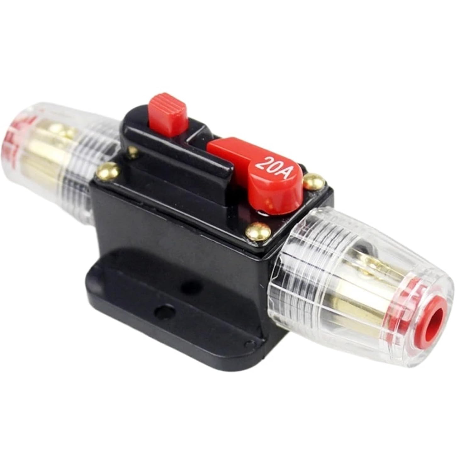 12V Car Automatic Reset Circuit Breaker Fuse Switch for Truck Stereo Modification 20/30/40/50/60/80/100/150A(60A)