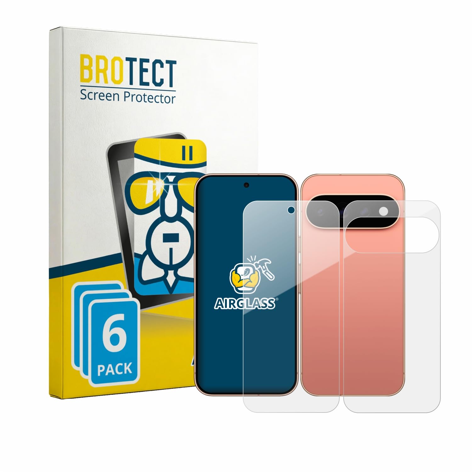 BROTECT Lámina Cristales para Google Pixel 11 Pro