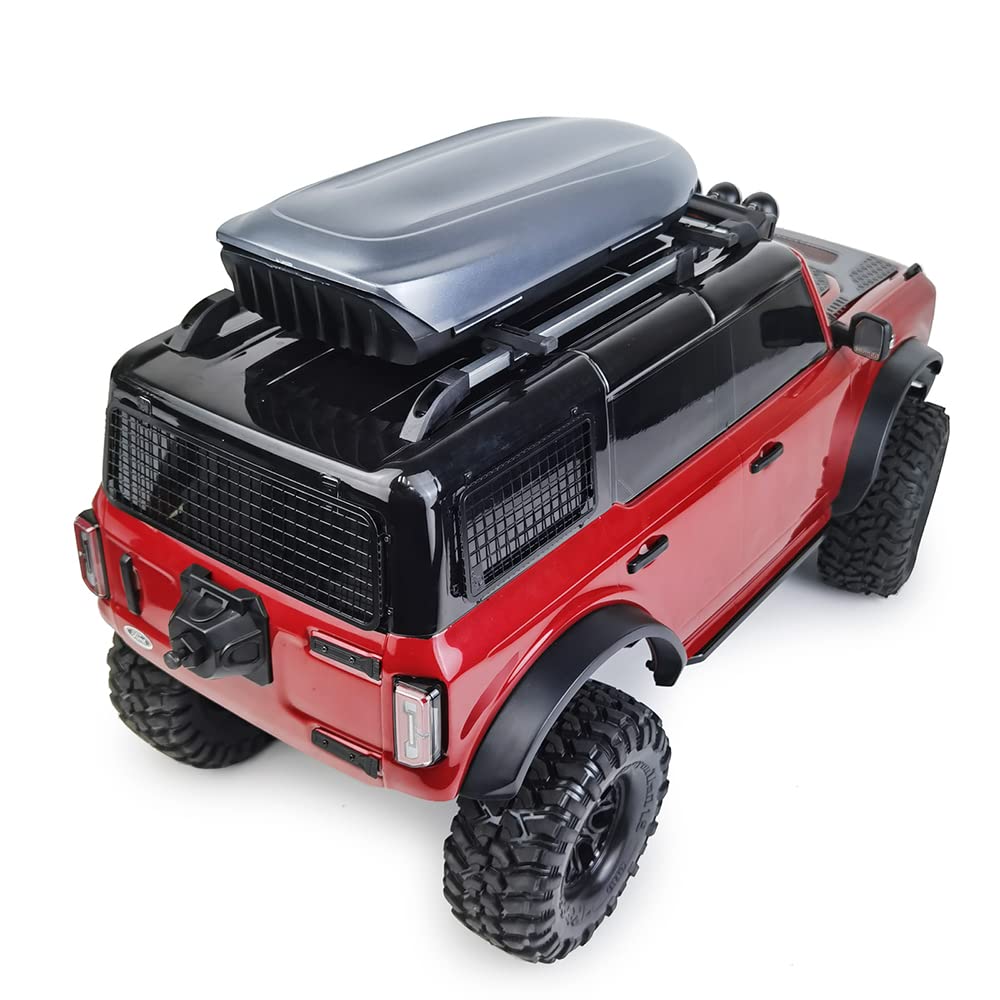 ZEZEFUFU Mini Sac De Toit Pour SCX10 TRX-4 RC4WD D90 1/10 – Accessoire Déco Cross Outdoor Pour Voiture RC