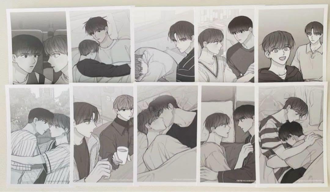 夜画帳　韓国　コラボカフェ　ポストカード　トレカ　コースター　購入特典 夜画帳 韓国 コラボカフェ ポストカード トレカ コースター 購入特典