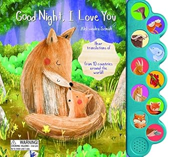 Board book Good Night, I Love You Sound Book-Hear Translations from 10 Countries Around the World! (Flowerpot Press 10 Button Sound Books) Book