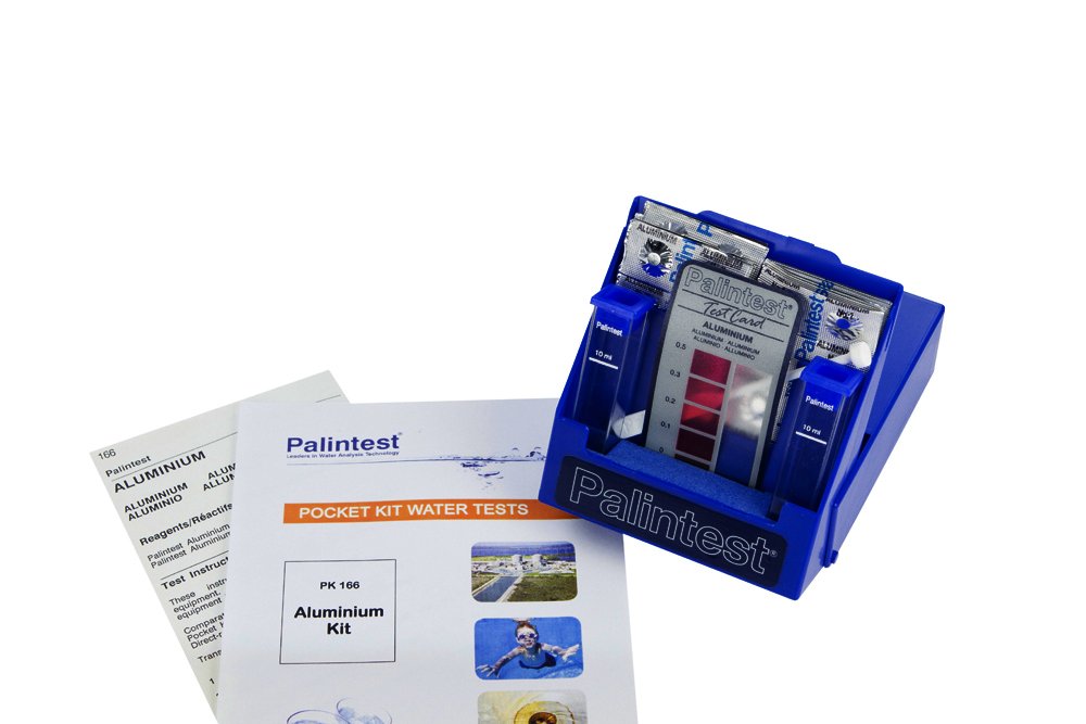 Aluminium-Testkit, mit Reagenzien, 0 - 0,5 ppm