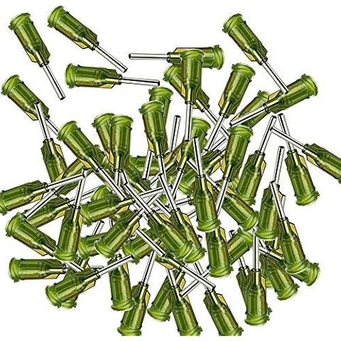 Industrial Blunt Tip Dispensing Needles with Luer Lock 14 Ga x 1/2'' - 100 PCS Cover