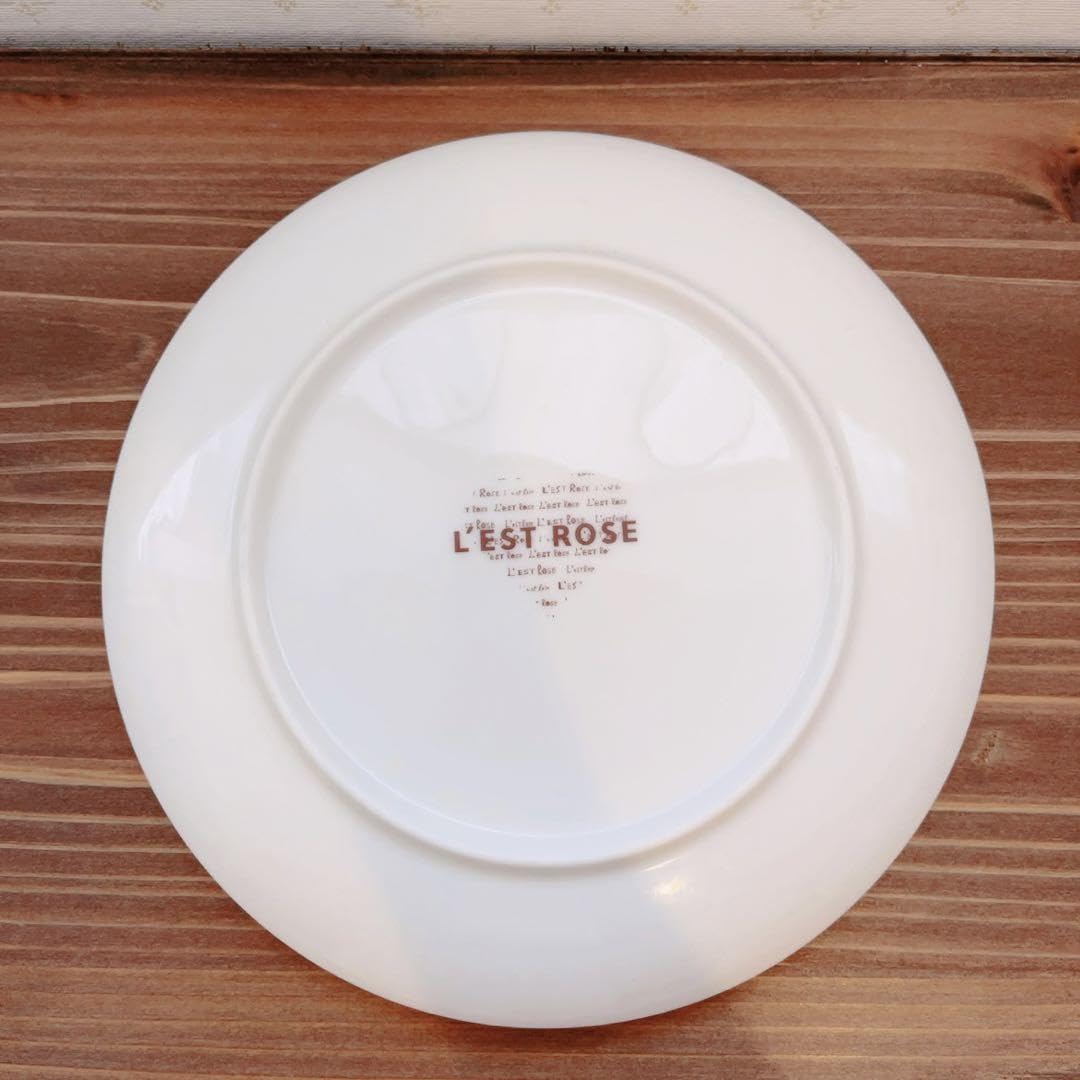 Amazon.co.jp: レストローズ ノベルティ マグカップ プレート 皿