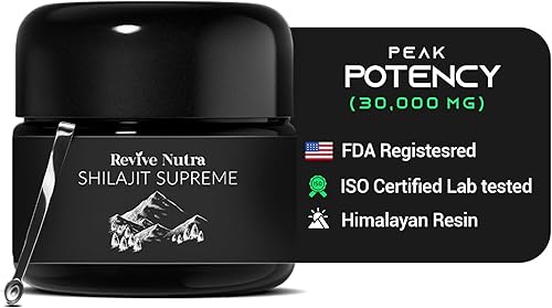 Shilajit - Resina Shilajit orgánica pura del Himalaya, grado dorado, alta potencia, secado por el sol, más de 90 días, más de 85 minerales traza