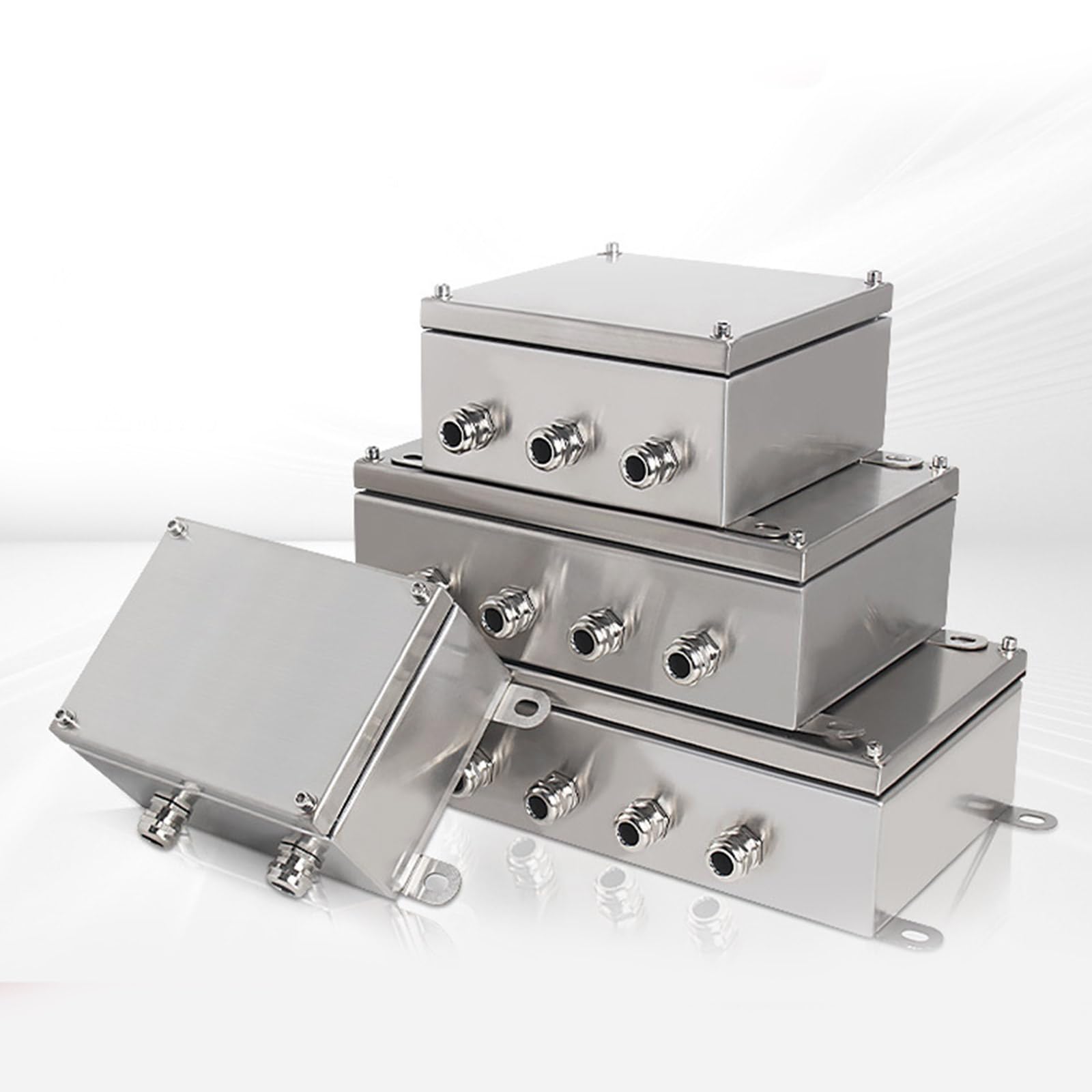 Regenfester elektrischer Anschlusskasten Kabelanschluss, 4 holes