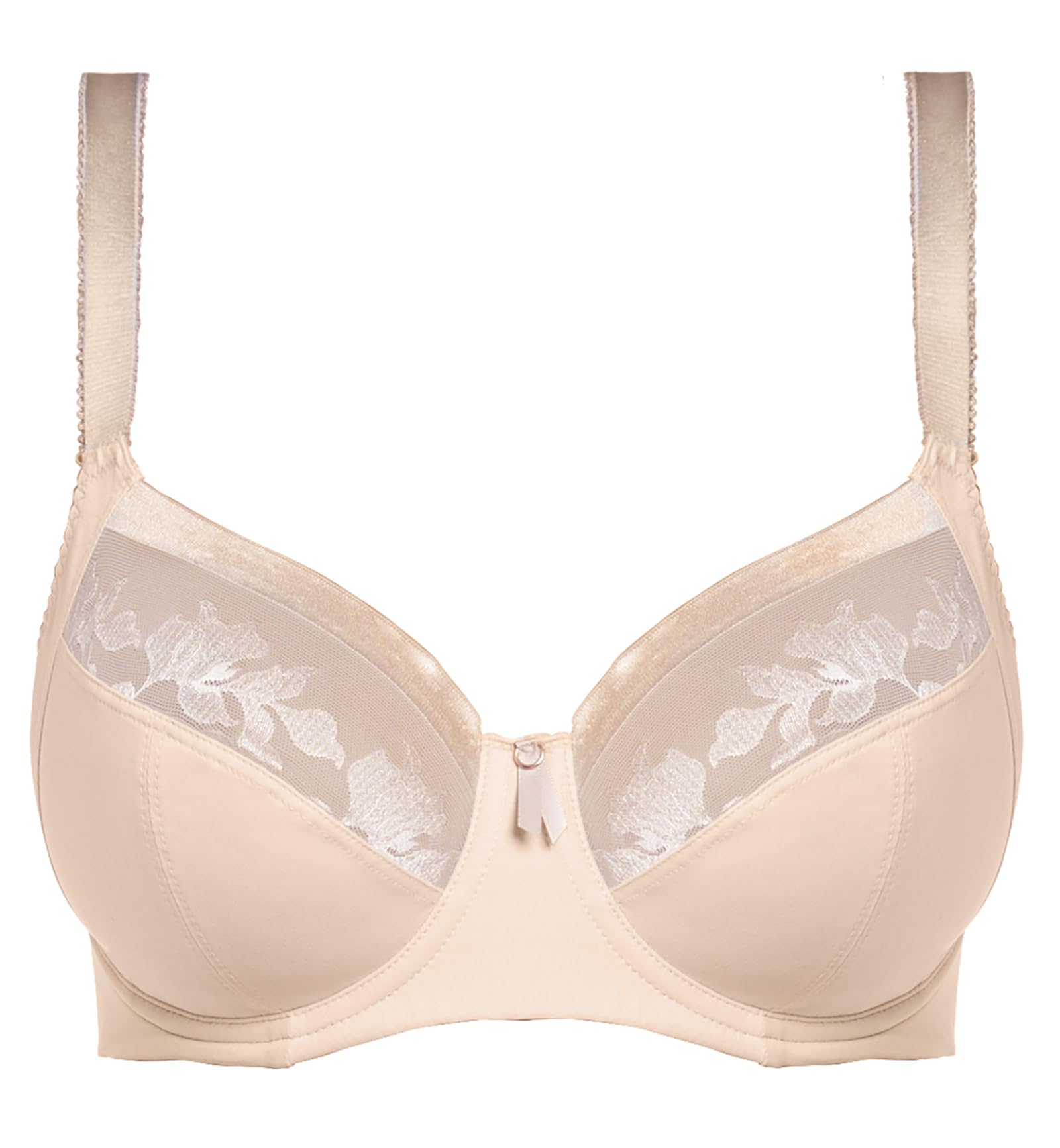 Fantasie Illusion Underwire Side Support Full Coverage Bra Reggiseno a Coppa Piena, Trasparente Donna